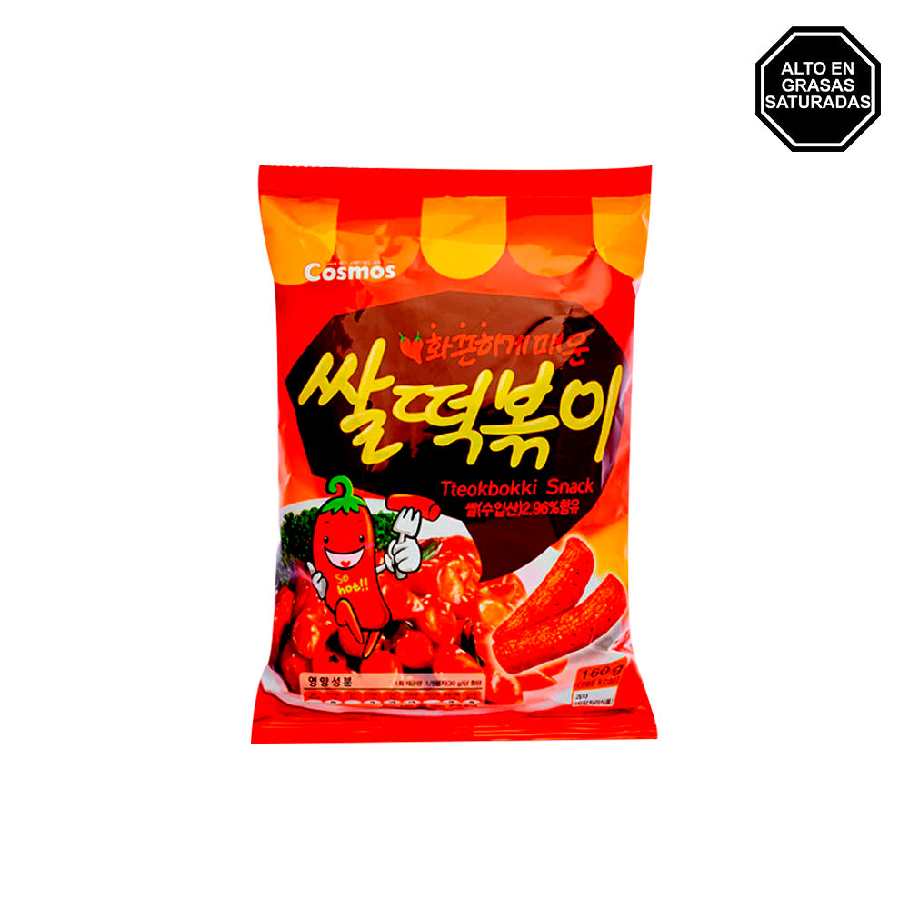 Tokpoki Snack - Snack de Arroz con salsa Tokpokki Picante y Dulce