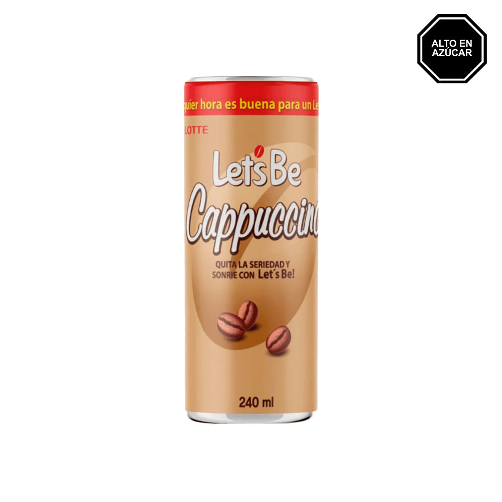 Let's Be Cappuccino - Bebida de café y leche