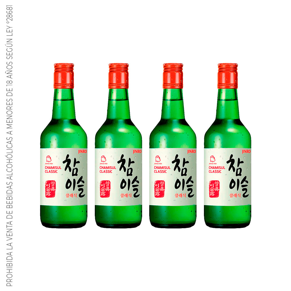 Soju Coreano Chamisul Classic