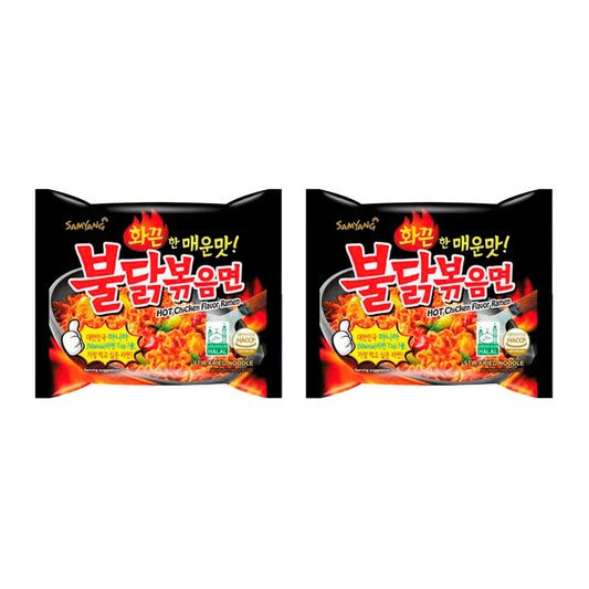 Buldak - Fideo instantáneo con Salsa de Pollo súper Picante - X2 Unid.