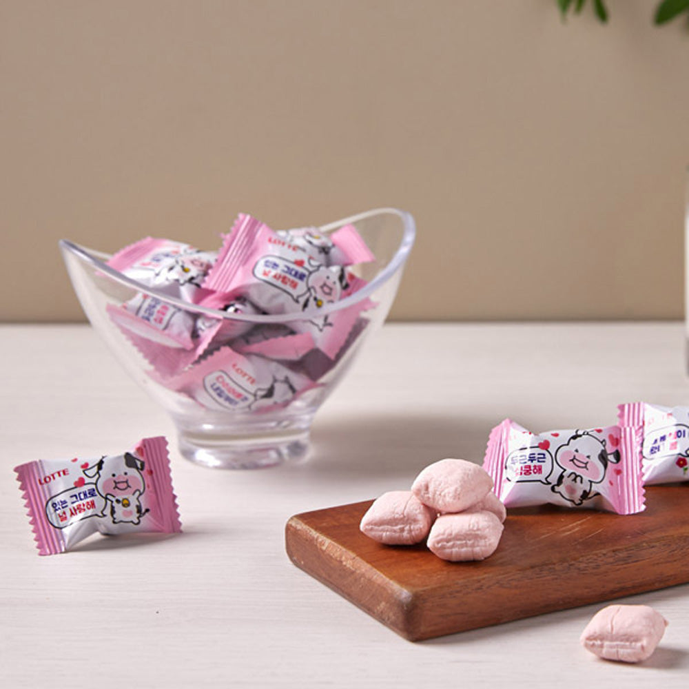 Malang Cow Fresa - Caramelo suave de Leche de Fresa