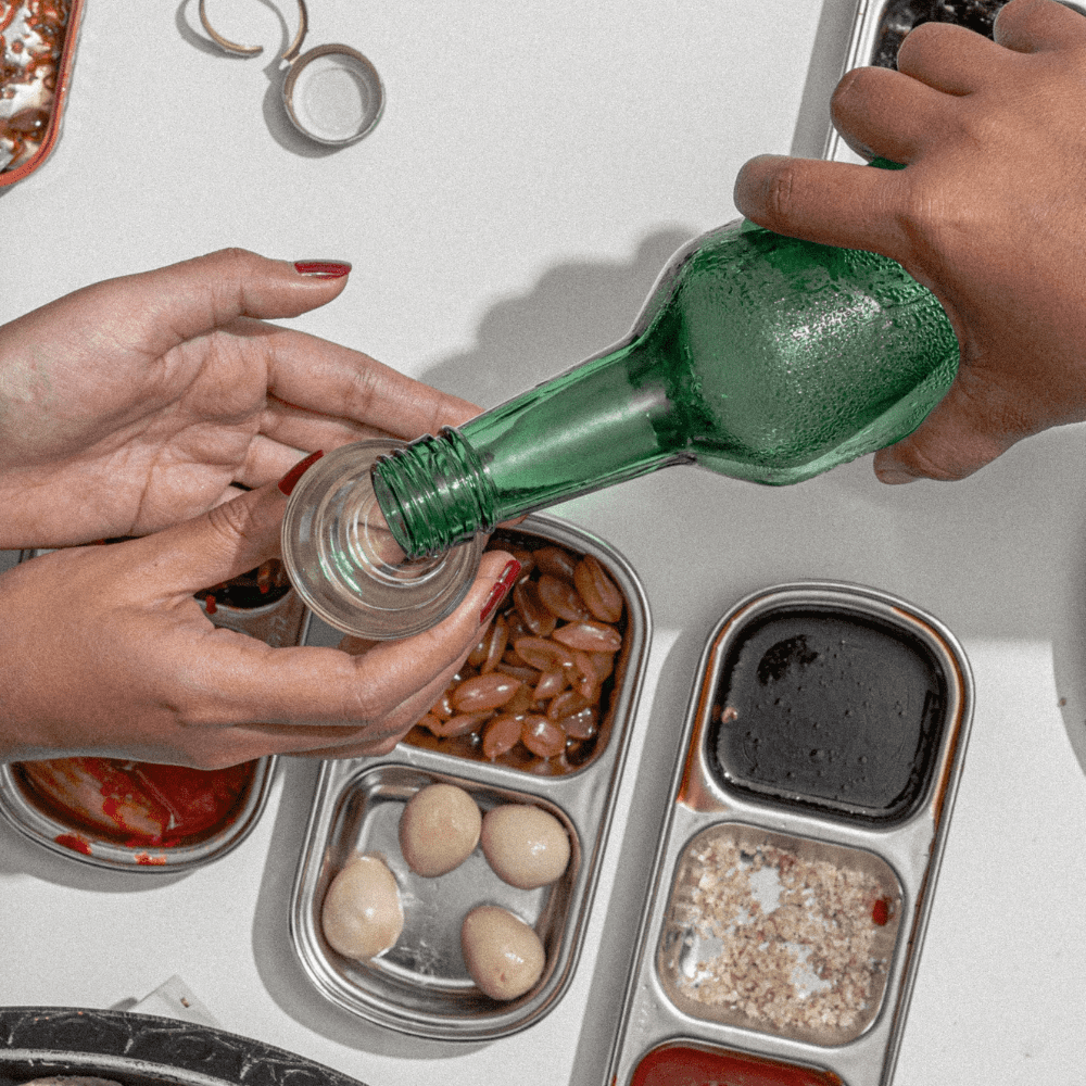 Soju Chum Churum Durazno - Licor a base de arroz sabor Durazno 12% Alc Pack x4