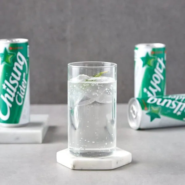 Chilsung Cider - Bebida gasificada sabor a Limón Pack x6