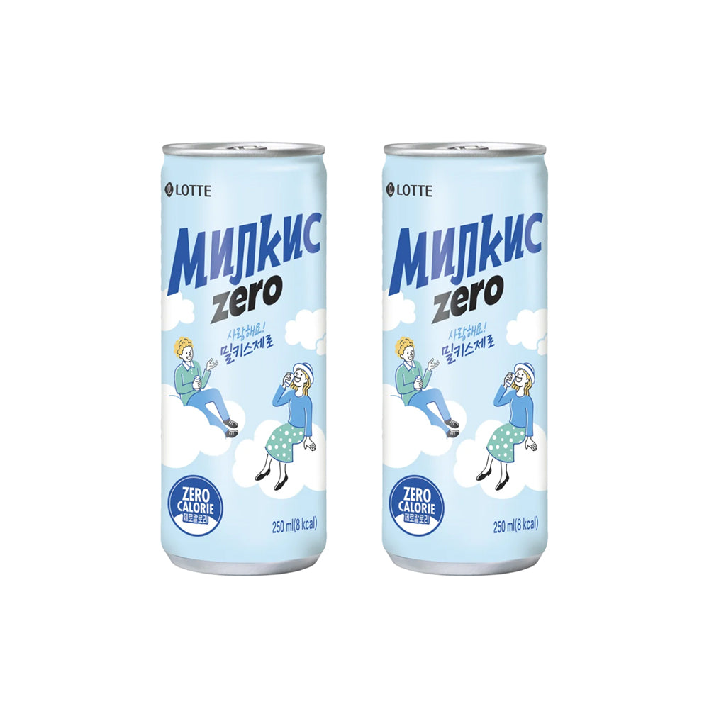 Milkis Zero - Bebida gasificada sabor a Leche sin Azúcar - X2 Unid.