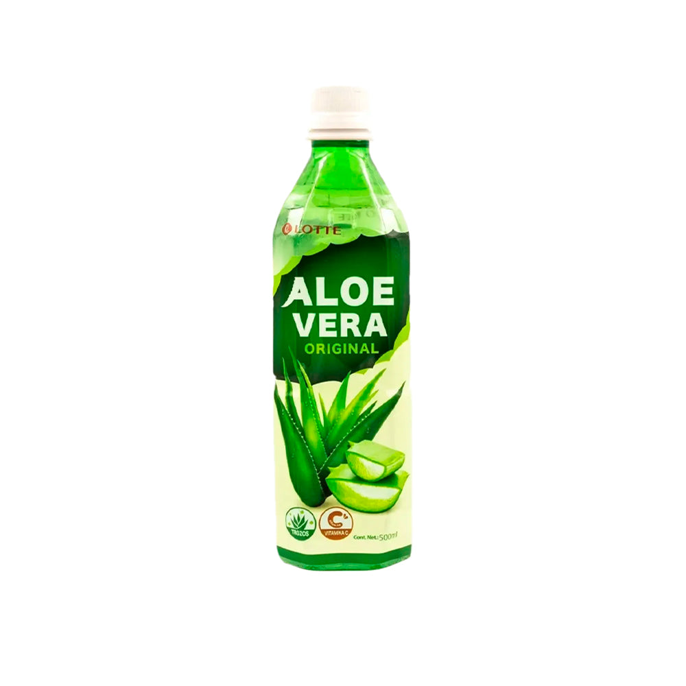 Lotte - Bebida de Aloe Vera sabor Original 500ml
