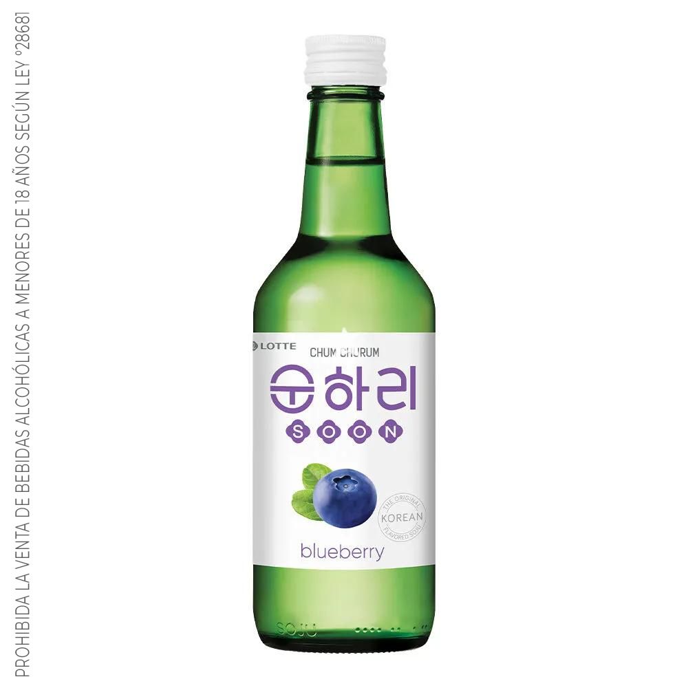 Soju  Chum Churum Arandano - Licor a base de arroz sabor Arandano 12% Alc