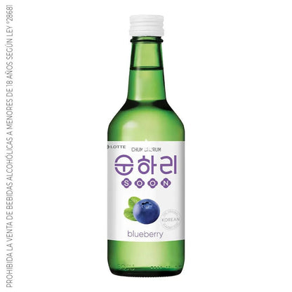 Soju  Chum Churum Arandano - Licor a base de arroz sabor Arandano 12% Alc