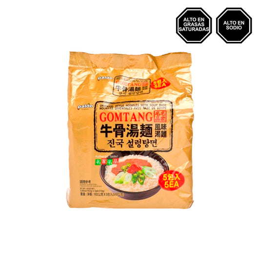 Gomtang Ramen - Sopa instantánea de Carne sin Picante en Bolsa