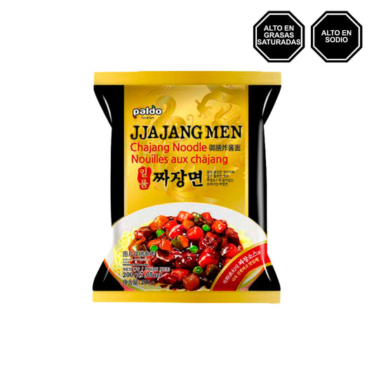 Jjajangmen - Fideo instantáneo con Salsa de Soya negra Jjajangmen