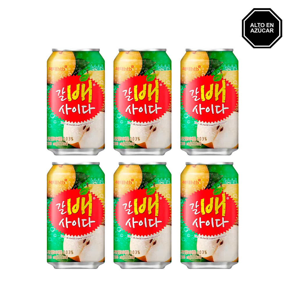 Pera Cider - Bebida Gasificada con jugo de Pera Pack x6