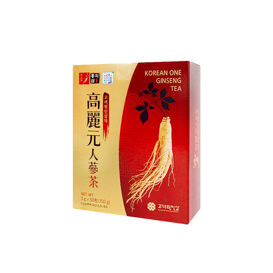Korean Ginseng Tea - Té coreano de Ginseng 50 unidades