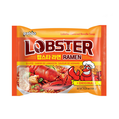 Lobster Ramen - Sopa instantánea sabor Langosta Picante en Bolsa X4