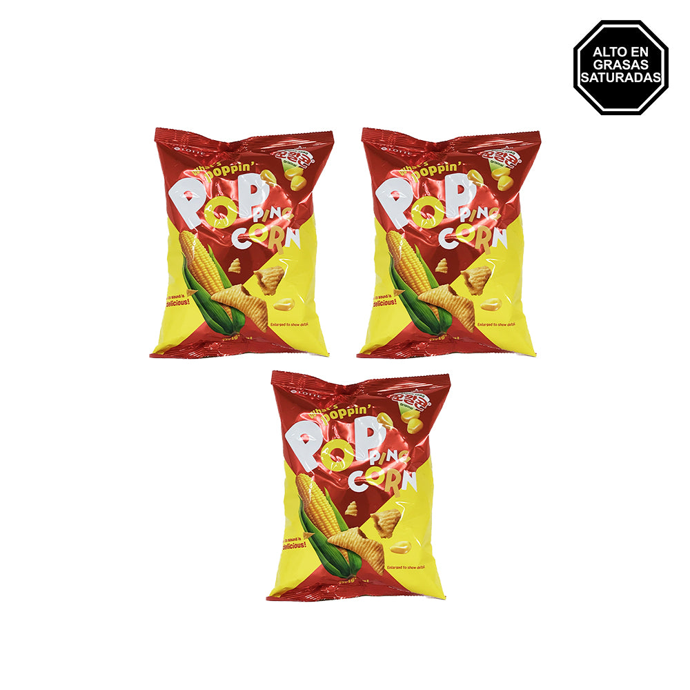 Poping Corn - Snack de maiz Pack x3