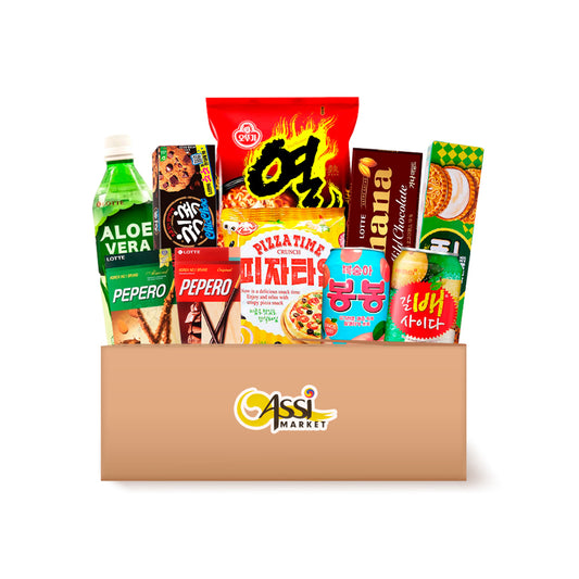 Arang Box - Caja de Snacks, Ramen y Bebidas Coreanas