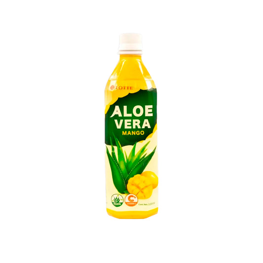 Lotte - Bebida de Aloe Vera sabor Mango 500ml