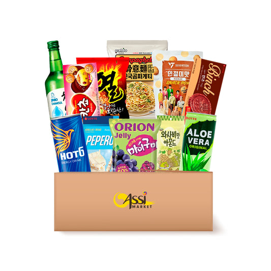 Poppo Box - Caja de Snacks, Ramen y Bebidas Coreanas