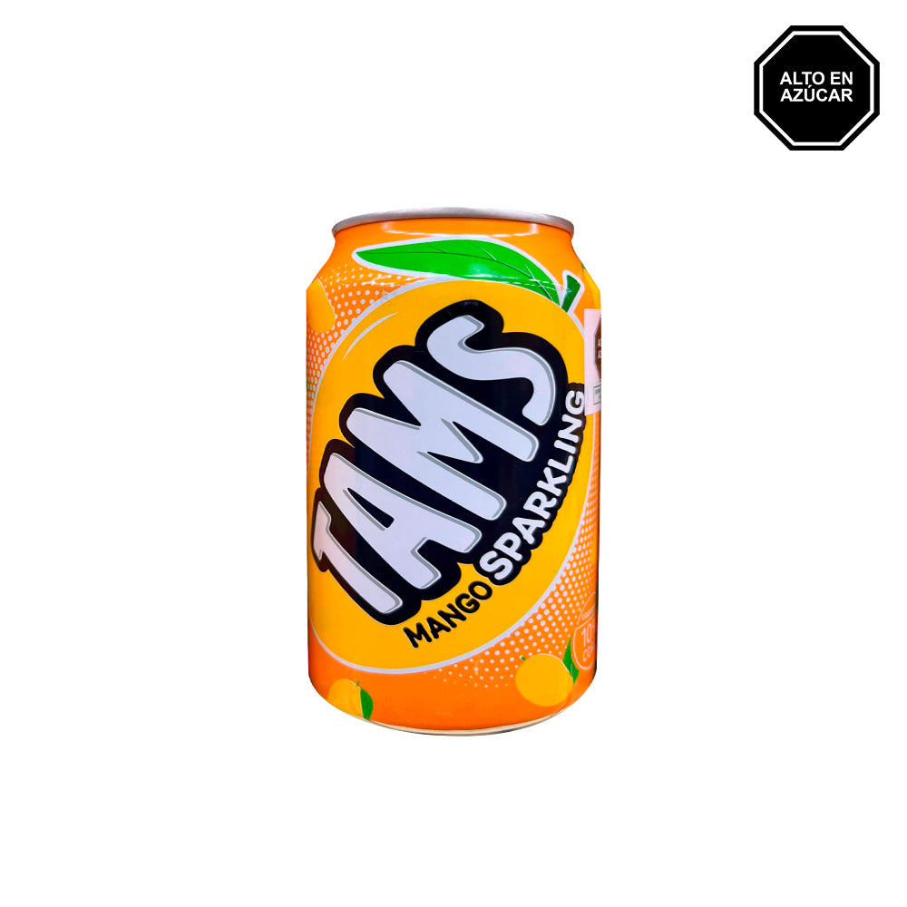 Tams Sparkling Mango - Bebida Gasificada sabor a Mango