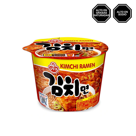 Kimchi Ramen - Sopa instantánea de Res sabor a Kimchi en Vaso