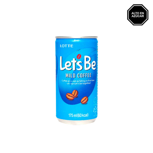 Let's Be mild coffee - Bebida de Café suave y dulce