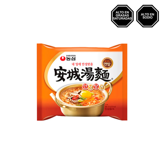 Ansungtangmyun - Sopa instantánea sabor a Carne Picante en Bolsa